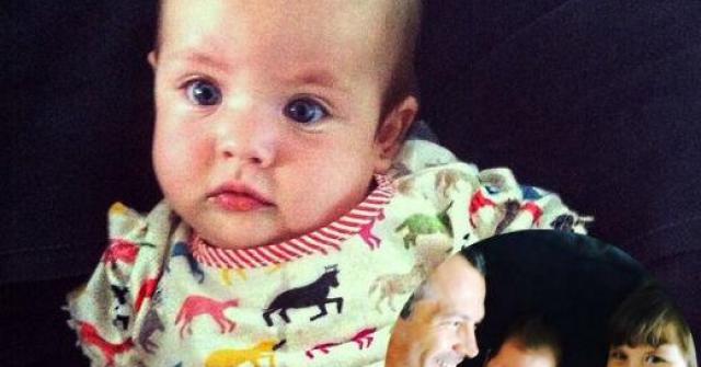 Ayra filha de Malvino Salvador bebê (Foto: Reprodução/ Instagram)