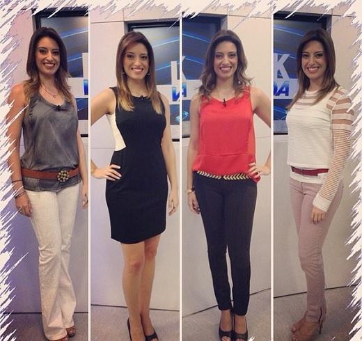 Ana Paula Torquetti em fotos postadas nas redes sociais