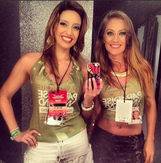 Ana Paula Torquetti em fotos postadas nas redes sociais