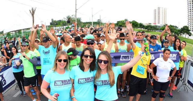 SJC reuniu 1.500 atletas no circuito TeF Run Series no último domingo (Foto: Gilberto Freitas / OsPaparazzi)
