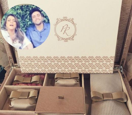 convites de casamento Preta Gil e Rodrigo Godoy
