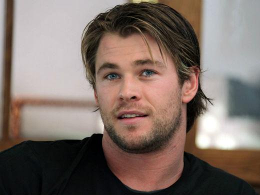 Chris Hemsworth é o Thor de Os Vingadores