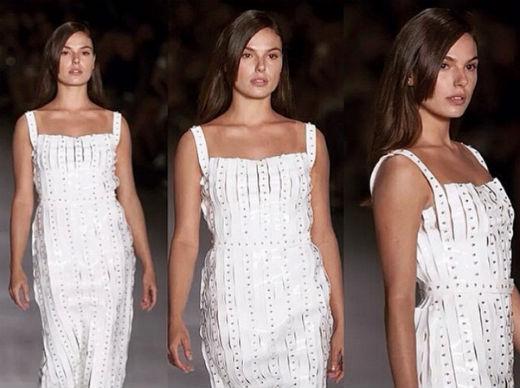 Isis Valverde vestido de noiva São Paulo Fashion Week SPFW