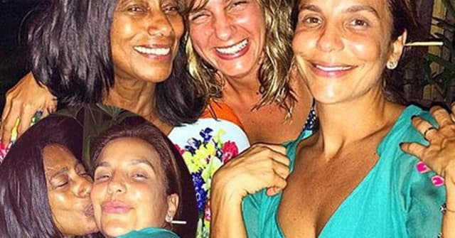 Jornalista Glória Maria divulga fotos de Ivete Sangalo sem maquiagem e ganha elogios