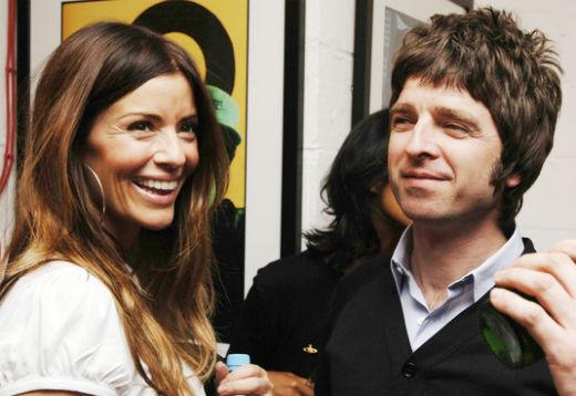 Noel Gallagher e Sara MacDonald esposa mulher Oasis
