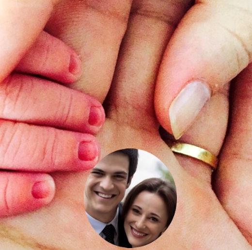 Filho de Mateus Solano e Paula Braun nasceu no dia primeiro de maio, no Rio de Janeiro