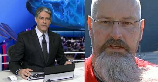 Com Jornal Nacional mais leve, William Bonner se expõe para mais gafes na Globo