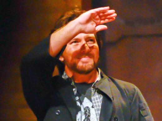 Eddie Vedder show Pearl Jam Brasil