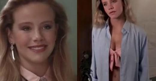 Amanda Peterson no filme Namorada de Aluguel