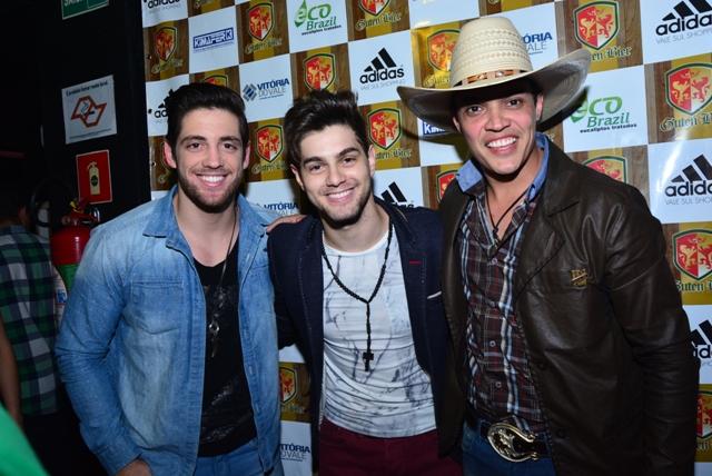 Talis&Welinton e Fernando Hernandes participam da gravação do CD Guten Bier em São José dos Campos - SP