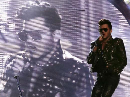 Adam Lambert Queen show Porto Alegre Rock in Rio (Foto: Reuters)