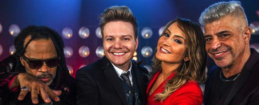 Jurados The Voice Brasil 2015 Michel Teló Lulu Santos Claudia Leitte Carlinhos Brown