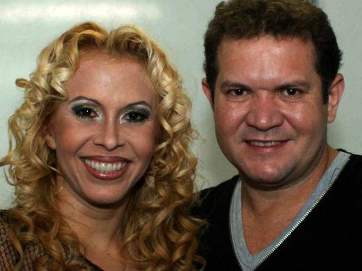 Joelma e Chimbinha antes da separação e do fim do casamento
