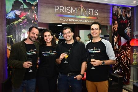 Felipe Vieira realiza sonho e inaugura a própria escola internacional Prisma Arts