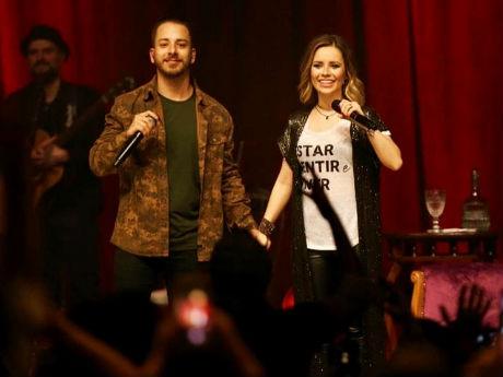 Sandy e Junior retorno volta shows