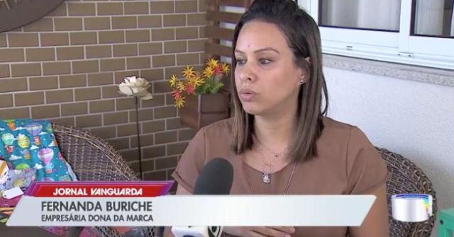 Fernanda Buriche Duas Pequeninas (Foto: TV Vanguarda)