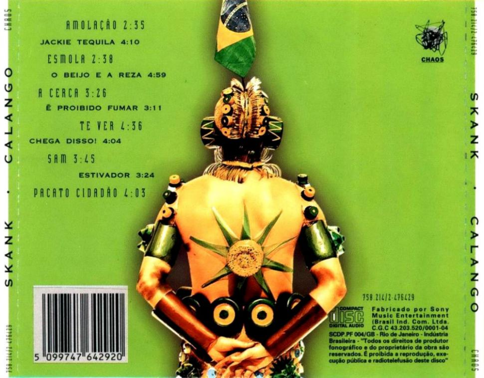 Álbum Calango banda Skank