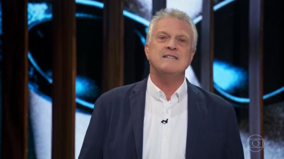 Pedro Bial no Conversa Com Bial da TV Globo (Foto: Reprodução/ TV Globo)