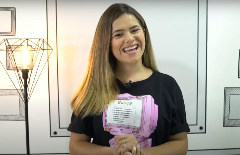 Maísa fala sobre Hora certa para dormir na casa do namorado (Foto: Reprodução/ YouTube)