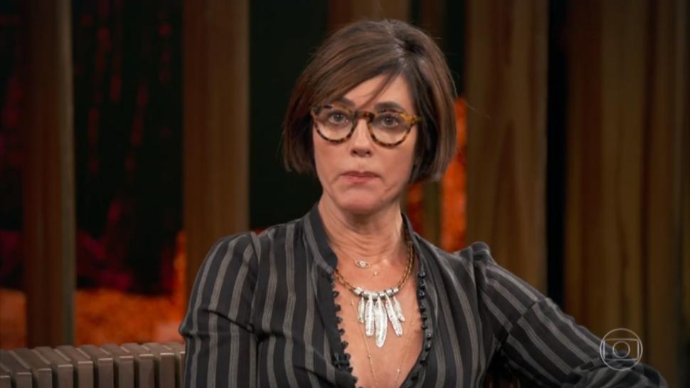 Christiane Torloni em entrevista na TV Globo (Foto: Reprodução/ TV Globo)