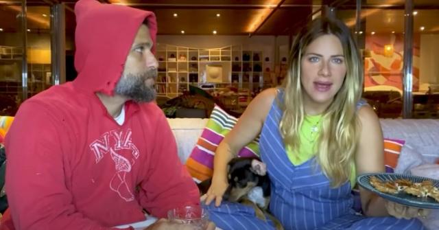 Bruno Gagliasso e Giovanna Ewbank grávida em quiz no YouTube (Foto: Reprodução/ YouTube)
