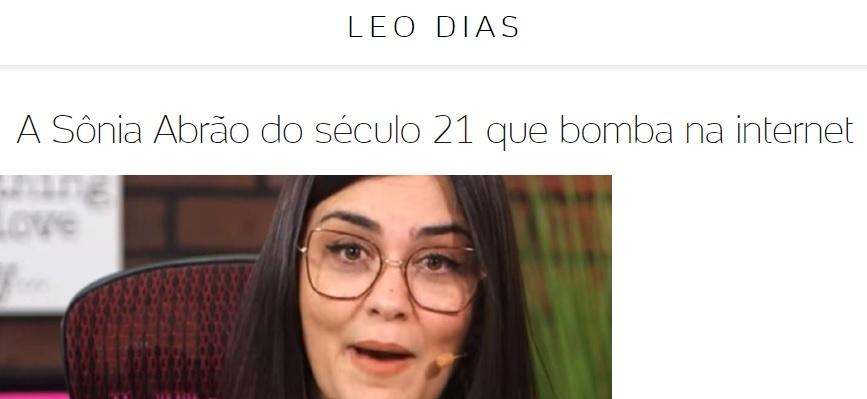 Coluna UOL Web TV Brasileira