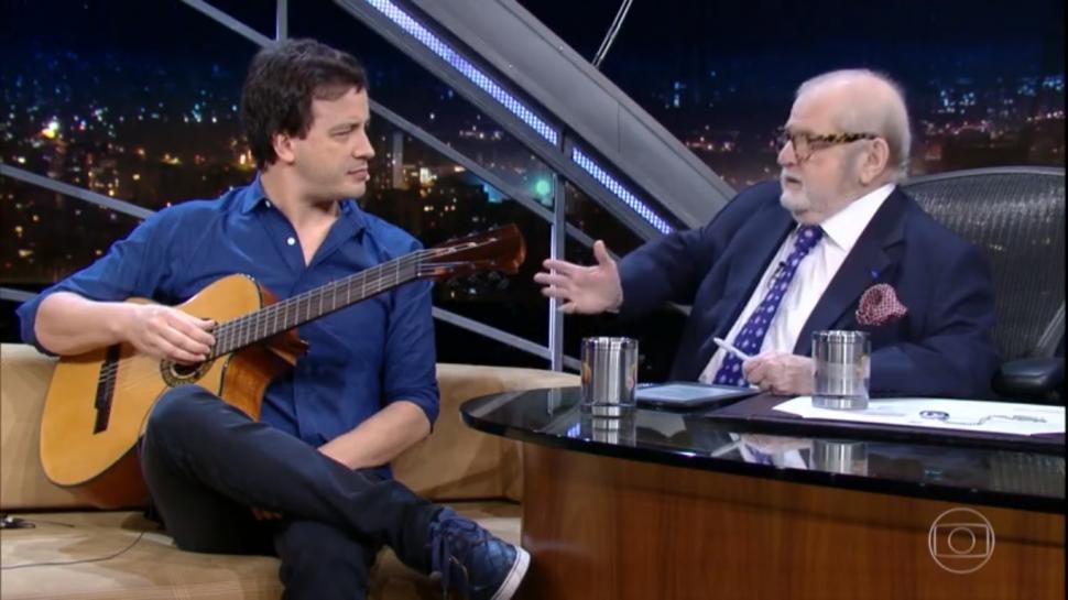 Rafael Cortez em entrevista ao Jô Soares