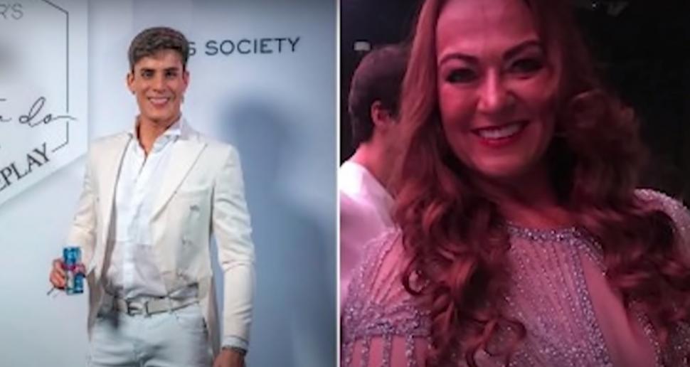 Namorado da mãe de Neymar, Tiago Ramos, e Nadine