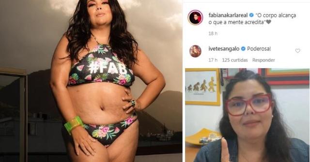 Fabiana Karla posta foto de biquíni após crítica ao Porta dos Fundos (Foto: Reprodução/ Instagram)