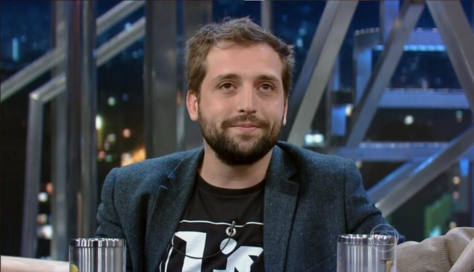 Gregório Duvivier em entrevista a Jô Soares (Foto: Reprodução/ TV Globo)