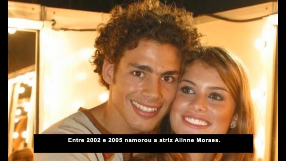 Cauã Reymond e Alinne Moraes namorando