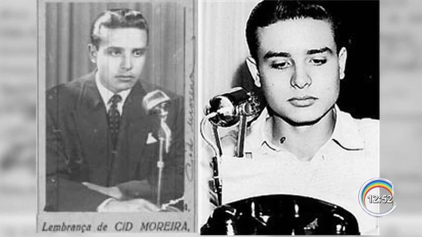 Fotos da carreira de Cid Moreira