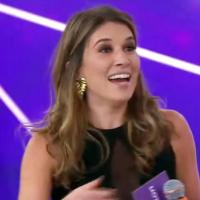 Rebeca Abravanel no programa Roda a Roda
