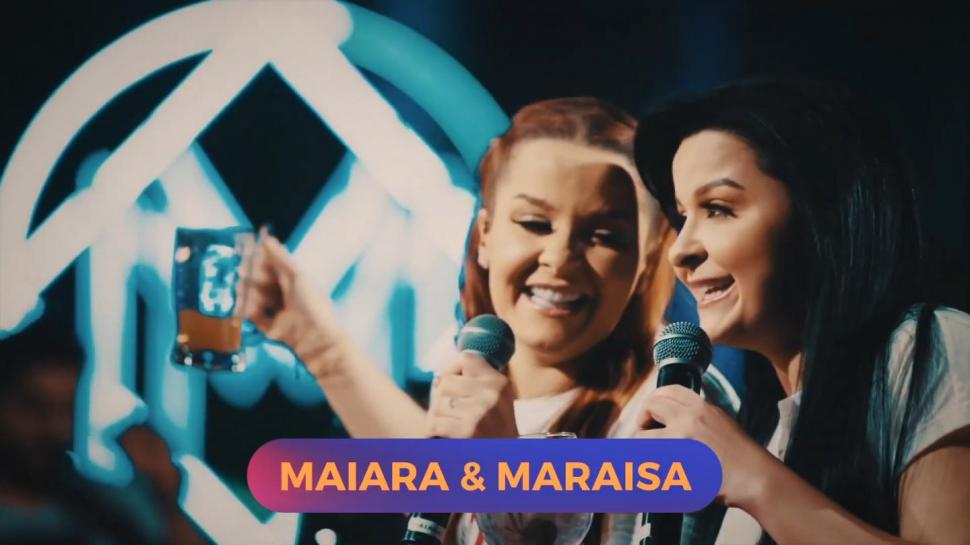 Maiara e Maraisa na maior Live do Universo