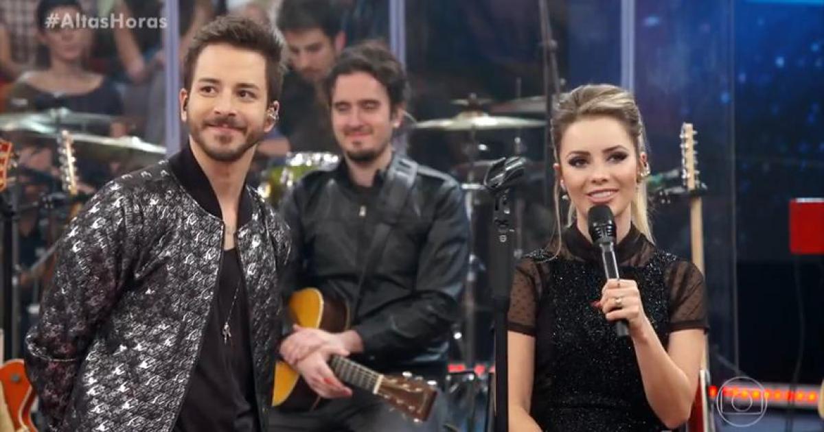 Sandy e Junior no Altas Horas e na Globoplay