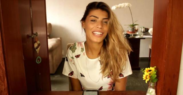 Franciele Grossi foi casada com Diego Grossi; participou do Power Couple na Record. Ficou grávida e teve filho em 2020