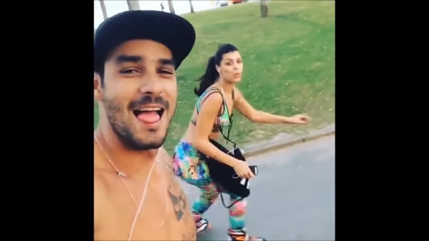 Diego Grossi e Franciele Almeida