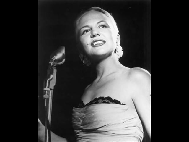 Peggy Lee cantora