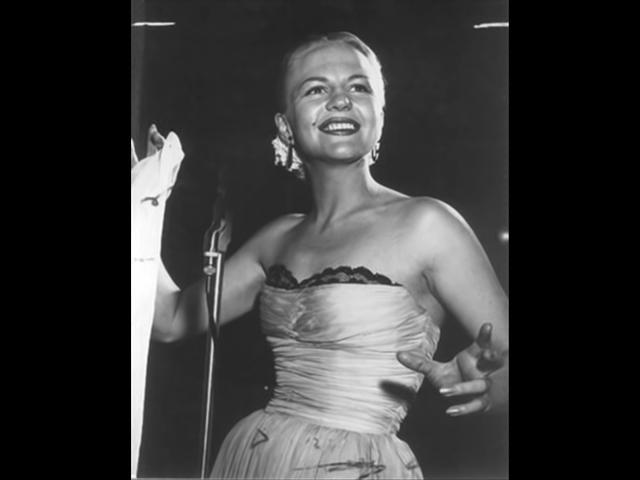 Peggy Lee cantora