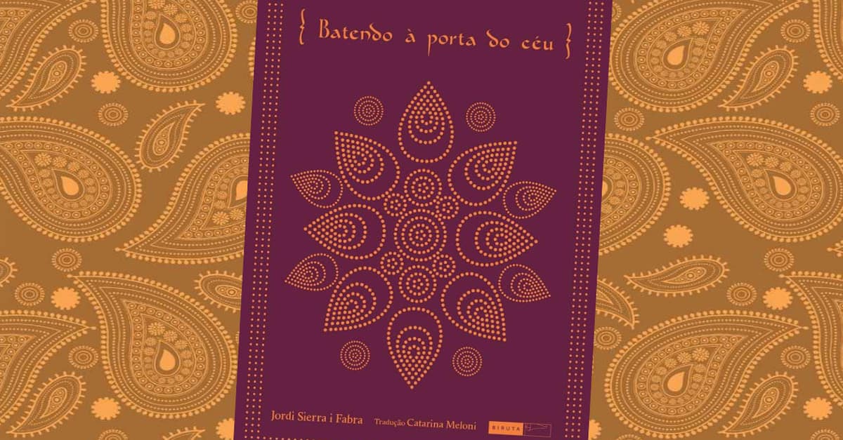 Ilustração do livro Batendo à porta do céu