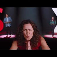 Ana Paula Arósio no Faz um SX em comercial do Santander