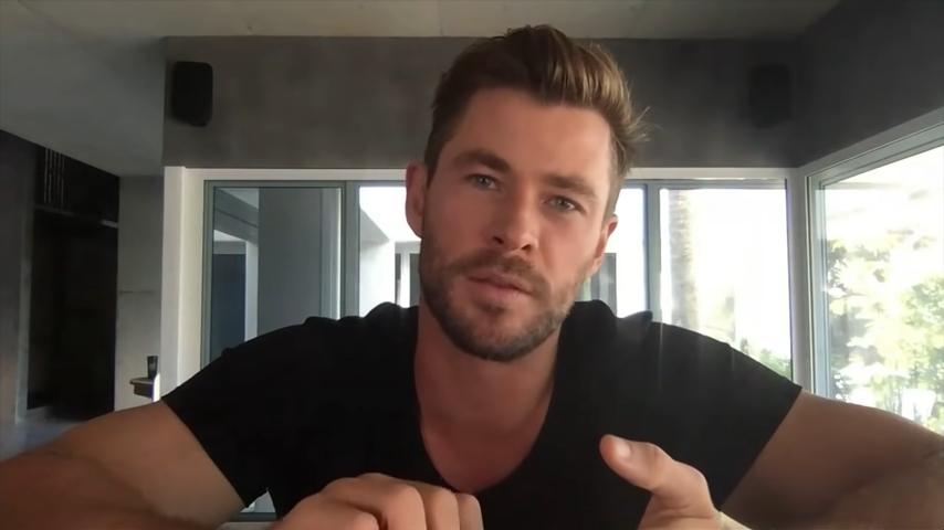 Chris Hemsworth em entrevista