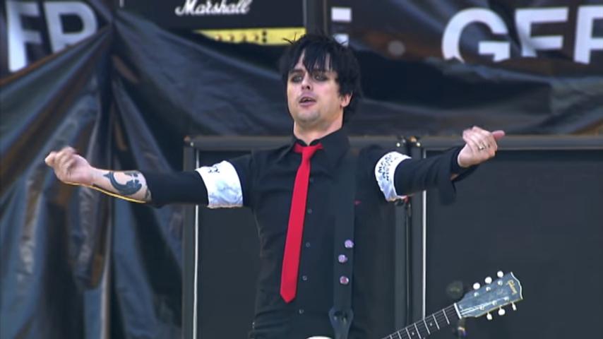 Green Day com Billie Joe Armstrong em setembro