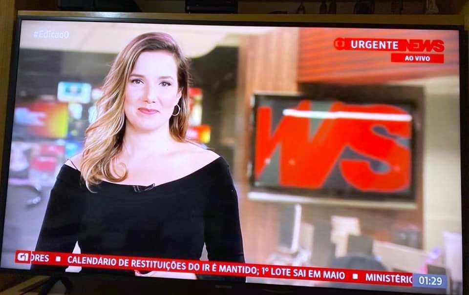 Adriana Perroni é jornalista e apresentadora