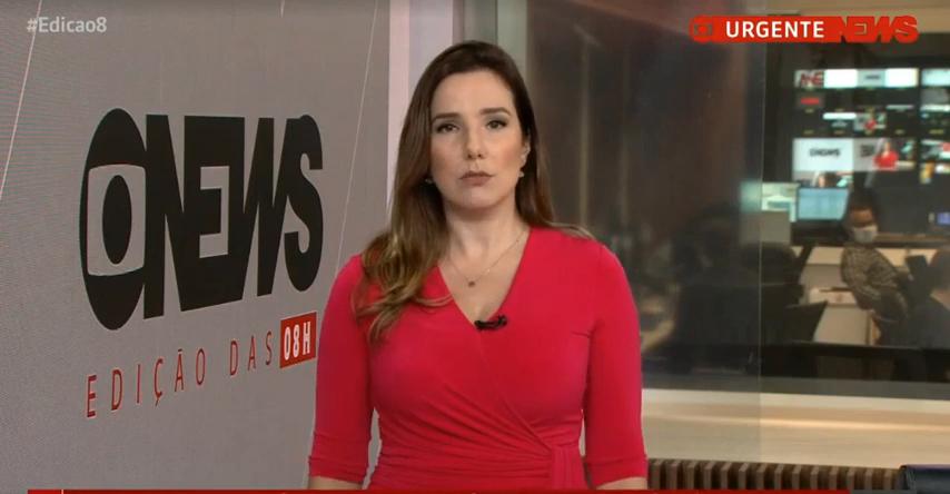 Adriana Perroni é jornalista e apresentadora da Globo News