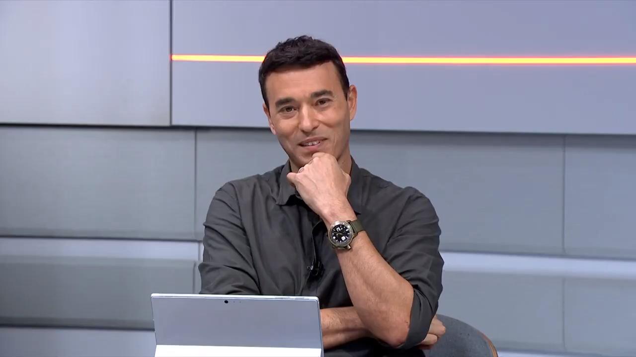 André Rizek, jornalista esportivo da Globo e SporTV (Foto: Reprodução/ TV Globo)