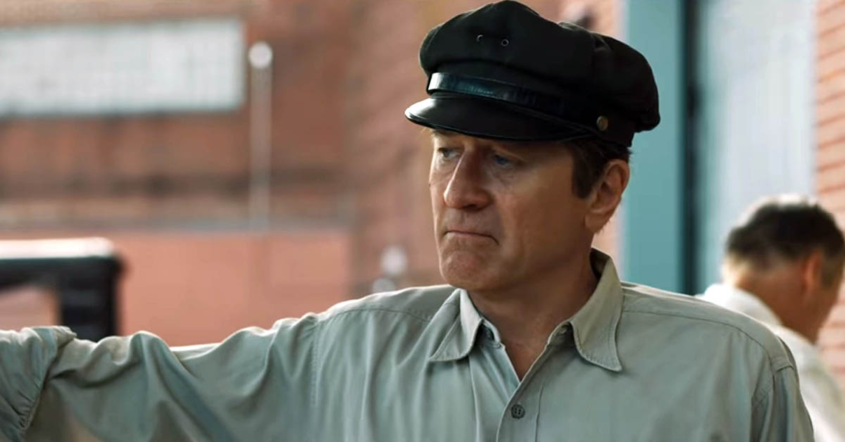 Robert De Niro de boné