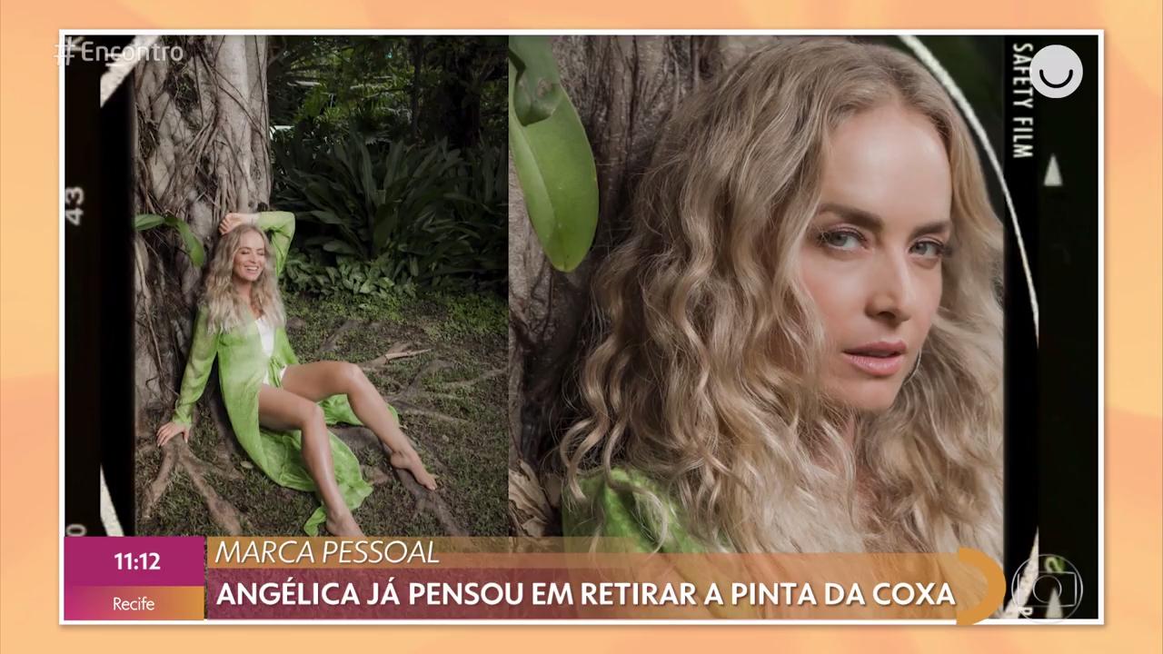 Fotos de Angélica na Globo