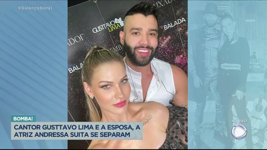 Fotos de Gusttavo Lima e Andressa Suita