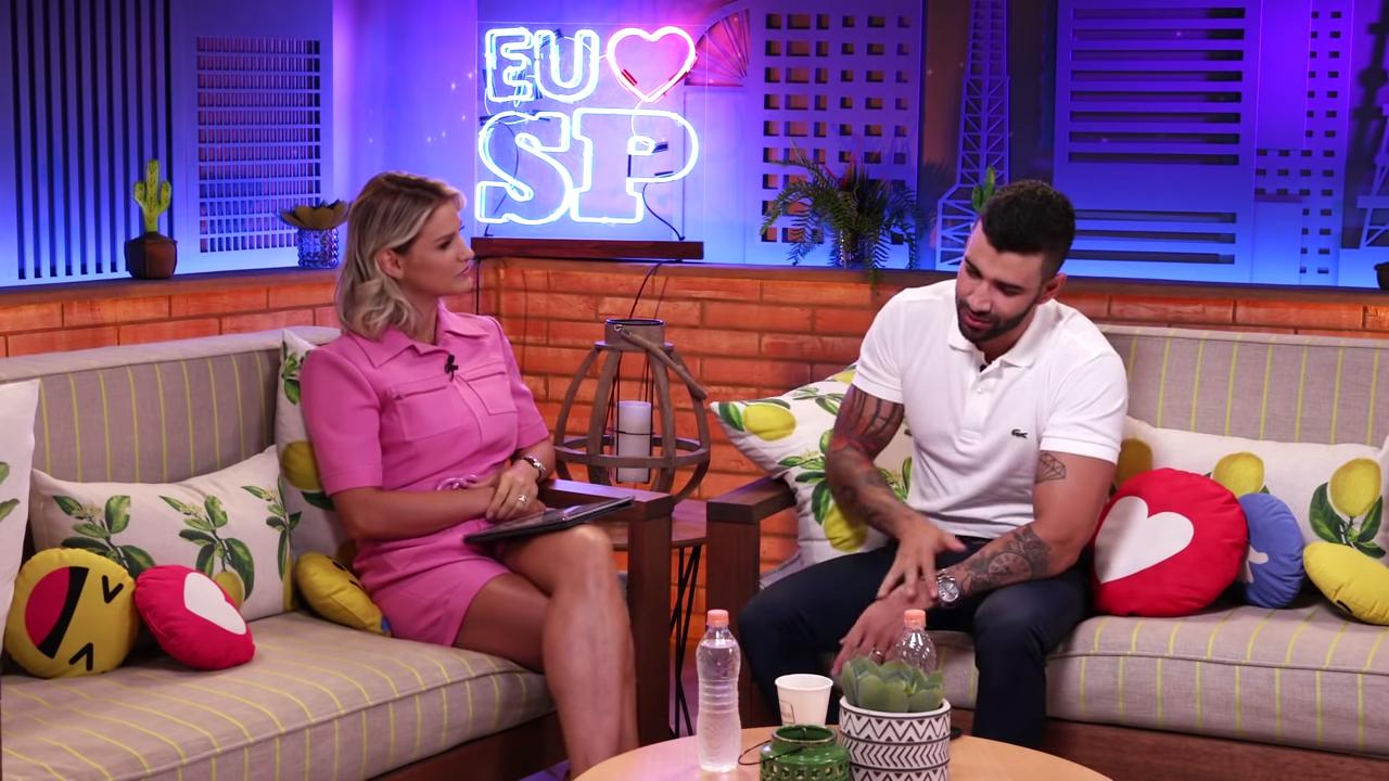 Fotos de Gusttavo Lima e Andressa Suita (Foto: Reprodução/ YouTube)